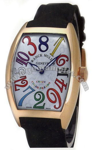 Franck Muller Cintree Curvex Crazy Hours Midsize Unisex Unisex Wristwatch 5850 CH COL DRM O-10