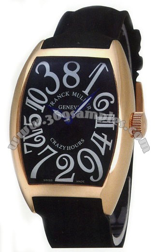 Franck Muller Cintree Curvex Crazy Hours Midsize Unisex Unisex Wristwatch 5850 CH COL DRM O-11