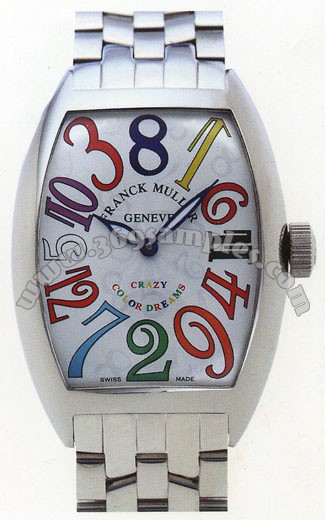 Franck Muller Cintree Curvex Crazy Hours Midsize Unisex Unisex Wristwatch 5850 CH COL DRM O-2