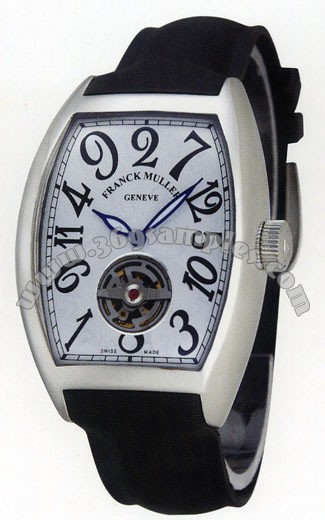 Franck Muller Cintree Curvex Crazy Hours Tourbillon Large Mens Wristwatch 5880 T CH COL DRM-4
