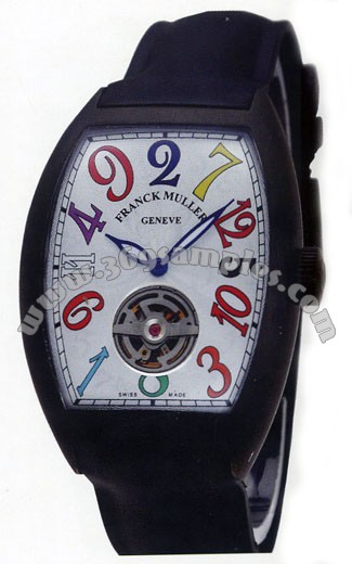Franck Muller Cintree Curvex Crazy Hours Tourbillon Large Mens Wristwatch 5880 T CH COL DRM-6