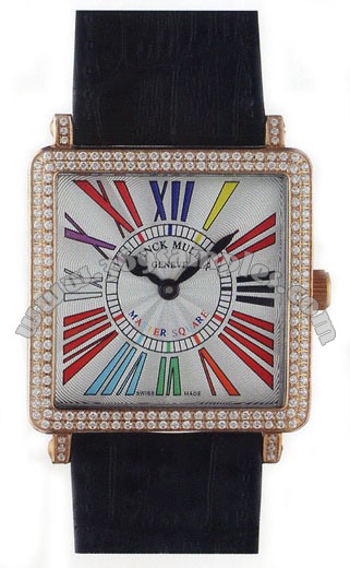 Franck Muller Master Square Mens Large Unisex Wristwatch 6000 H SC DT R-20