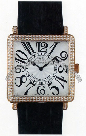 Franck Muller Master Square Mens Large Unisex Wristwatch 6000 H SC DT R-22