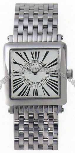 Franck Muller Master Square Ladies Medium Midsize Ladies Wristwatch 6002 L QZ COL DRM R-10