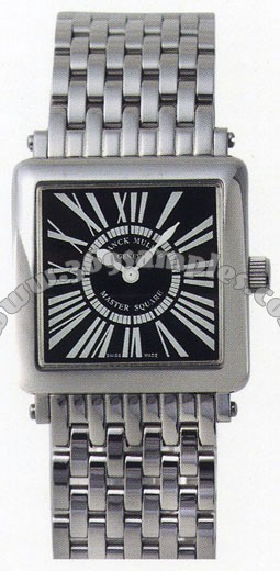 Franck Muller Master Square Ladies Medium Midsize Ladies Wristwatch 6002 L QZ COL DRM R-11