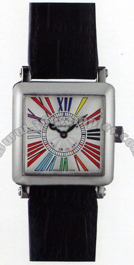 Franck Muller Master Square Ladies Medium Midsize Ladies Wristwatch 6002 L QZ COL DRM R-21