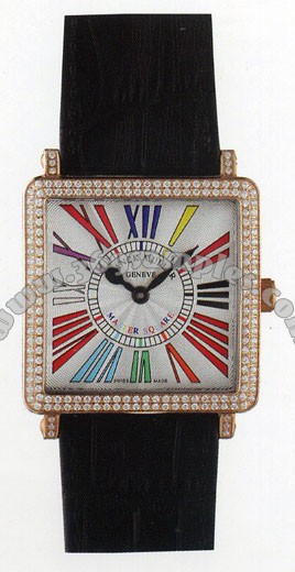 Franck Muller Master Square Ladies Medium Midsize Ladies Wristwatch 6002 L QZ COL DRM R-27