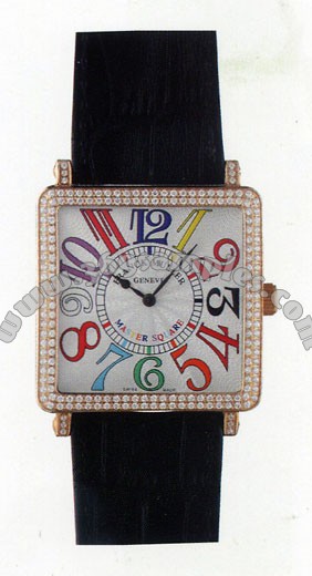 Franck Muller Master Square Ladies Medium Midsize Ladies Wristwatch 6002 L QZ COL DRM R-31