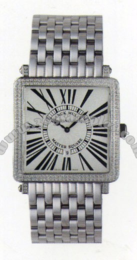 Franck Muller Master Square Ladies Small Small Ladies Wristwatch 6002 S QZ COL DRM R-3