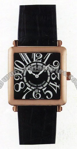 Franck Muller Master Square Ladies Small Small Ladies Wristwatch 6002 S QZ COL DRM R-40