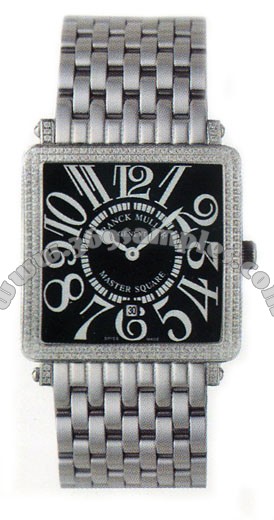 Franck Muller Master Square Ladies Small Small Ladies Wristwatch 6002 S QZ COL DRM R-7