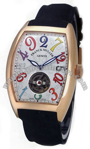 Franck Muller Cintree Curvex Crazy Hours Tourbillon Extra-Large Mens Wristwatch 7880 T CH COL DRM-10