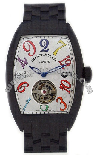Franck Muller Cintree Curvex Crazy Hours Tourbillon Extra-Large Mens Wristwatch 7880 T CH COL DRM-6