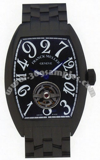 Franck Muller Cintree Curvex Crazy Hours Tourbillon Extra-Large Mens Wristwatch 7880 T CH COL DRM-7