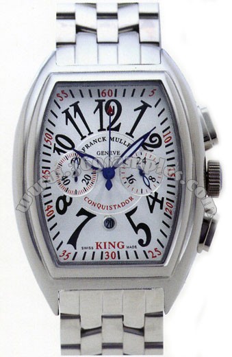 Franck Muller King Conquistador Chronograph Large Mens Wristwatch 8005 K CC O-1