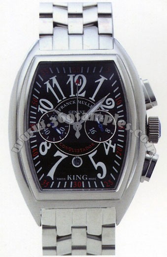 Franck Muller King Conquistador Chronograph Large Mens Wristwatch 8005 K CC O-2
