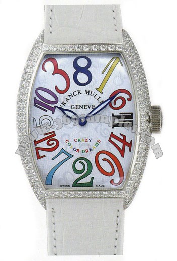 Franck Muller Cintree Curvex Crazy Hours Extra-Large Mens Wristwatch 8880 CH COL DRM O-3