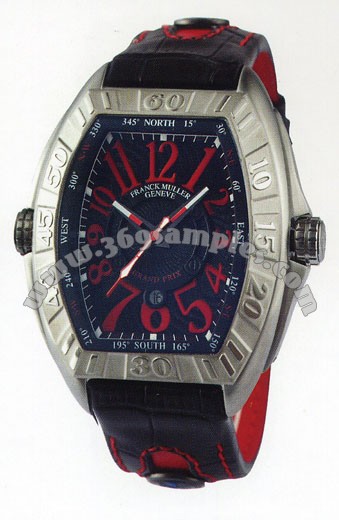 Franck Muller Conquistador Grand Prix Large Mens Wristwatch 8900 CC GP-11