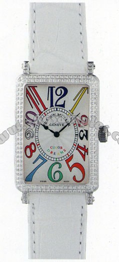 Franck Muller Ladies Small Long Island Small Ladies Wristwatch 902 QZ COL DRM-3