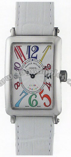 Franck Muller Ladies Medium Long Island Midsize Ladies Wristwatch 952 QZ COL DRM-5