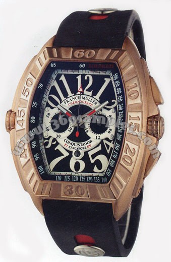 Franck Muller Conquistador Grand Prix Extra-Large Mens Wristwatch 9900 CC GP-10