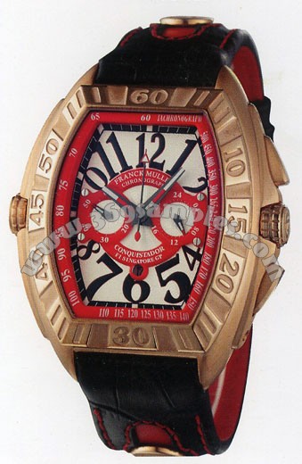 Franck Muller Conquistador Grand Prix Extra-Large Mens Wristwatch 9900 CC GP-7