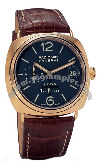Panerai Radiomir 8 Days GMT For Cellini Mens Wristwatch PAM00266