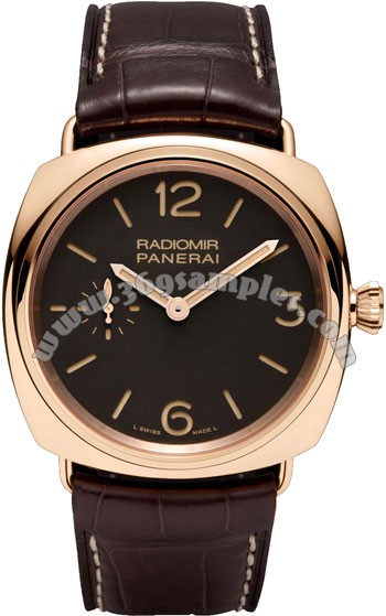 Panerai Radiomir Oro Rosso 42mm Mens Wristwatch PAM00439