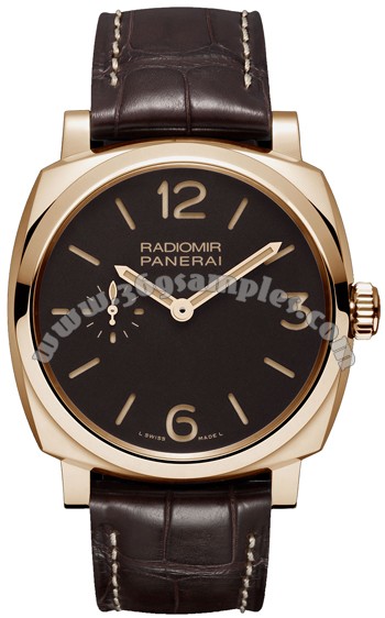 Panerai Historic Radiomir 1940 Oro Rosso Mens Wristwatch PAM00513
