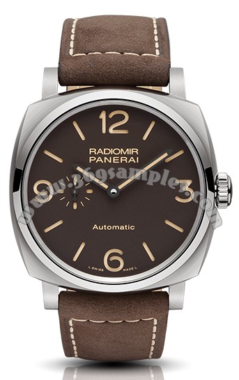 Panerai Radiomir 1940 3 Days Automatic Titanio Mens Wristwatch PAM00619