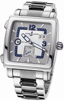 Replica Ulysse Nardin Quadrato Dual Time Mens Wristwatch 243-92-7/601