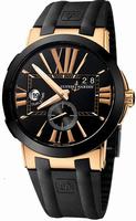 Replica Ulysse Nardin Executive Dual Time Mens Wristwatch 246-00-3-42