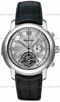 Replica Audemars Piguet Jules Audemars Tourbillon Chronograph Mens Wristwatch 26050PT.OO.D002CR.01