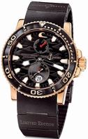 Replica Ulysse Nardin Maxi Marine Diver Black Surf Mens Wristwatch 266-37LE-3B