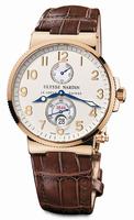 Replica Ulysse Nardin Maxi Marine Chronometer Mens Wristwatch 266-66