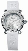 Replica Chopard Happy Sport Snowflake Ladies Wristwatch 28.8946