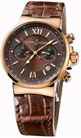 Replica Ulysse Nardin Maxi Marine Chronograph Mens Wristwatch 356-66/355