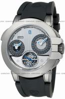 Replica Harry Winston Z5 Tourbillon World Time Mens Wristwatch 400-MATTZ45ZC-WA