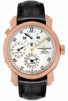 Replica Vacheron Constantin Malte Dual Time Regulator Mens Wristwatch 42005.000R-9068