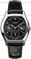 Replica Patek Philippe Complicated Perpetual Calendar Mens Wristwatch 5040G-016