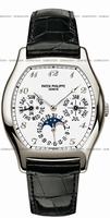Replica Patek Philippe Complicated Perpetual Calendar Mens Wristwatch 5040P-014