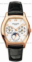 Replica Patek Philippe Complicated Perpetual Calendar Mens Wristwatch 5040R-017