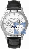 Replica Patek Philippe Complicated Perpetual Calendar Mens Wristwatch 5140G