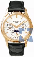 Replica Patek Philippe Complicated Perpetual Calendar Mens Wristwatch 5140J