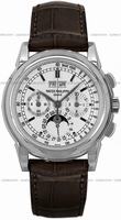 Replica Patek Philippe Chronograph Perpetual Calendar Mens Wristwatch 5970G