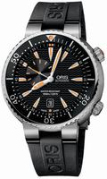 Replica Oris Divers Small Second Date Mens Wristwatch 643.7609.8454.RS