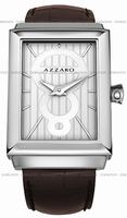 Replica Azzaro Legend Rectangular 2 Hands Mens Wristwatch AZ2061.12AH.000