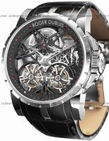 Replica Roger Dubuis Excalibur Double Tourbillon Mens Wristwatch EX45.01SQ.20.00-SE000-B