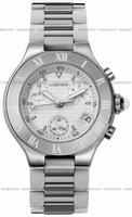 Replica Cartier 21 Must De Cartier Chronoscaph Mens Wristwatch W10197U2
