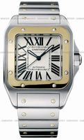 Replica Cartier Santos 100 Mens Wristwatch W200728G